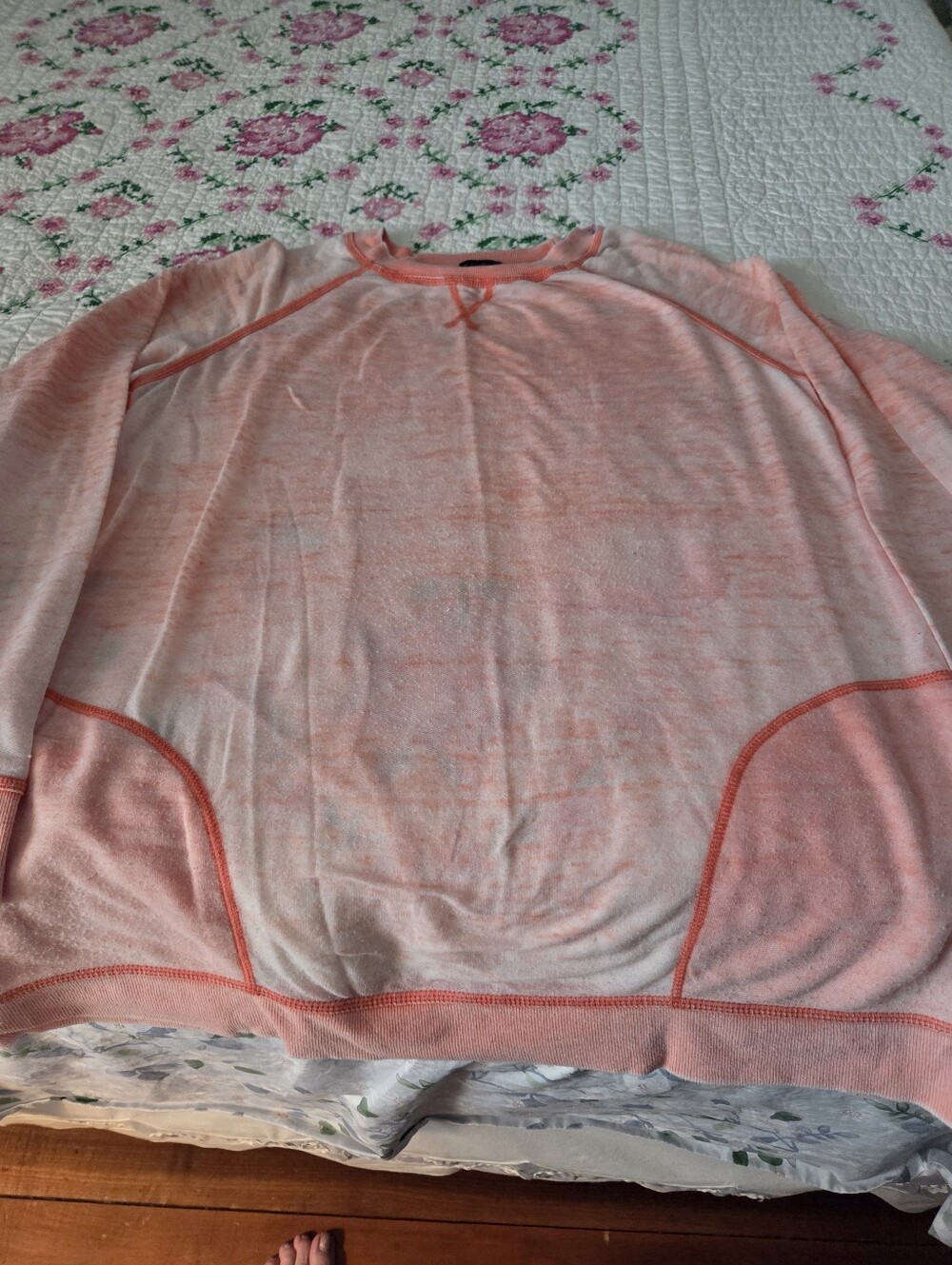 Oversize Orange Sweatshirt